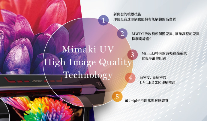 Mimaki UV High Image Quality Technology